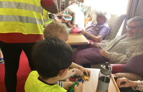 fun and games on our care home visit