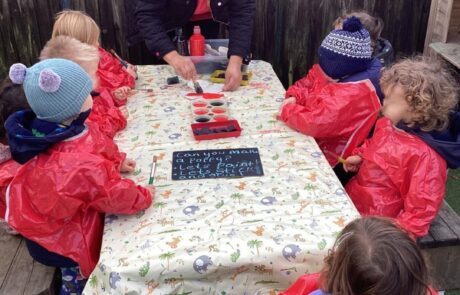 Painting our poppies